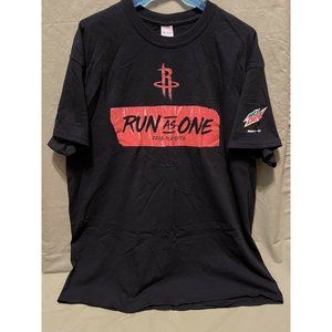 Houston Rockets Playoffs 2018 Mountain Dew T-Shirt - Round 1 Game 1 - Run As One